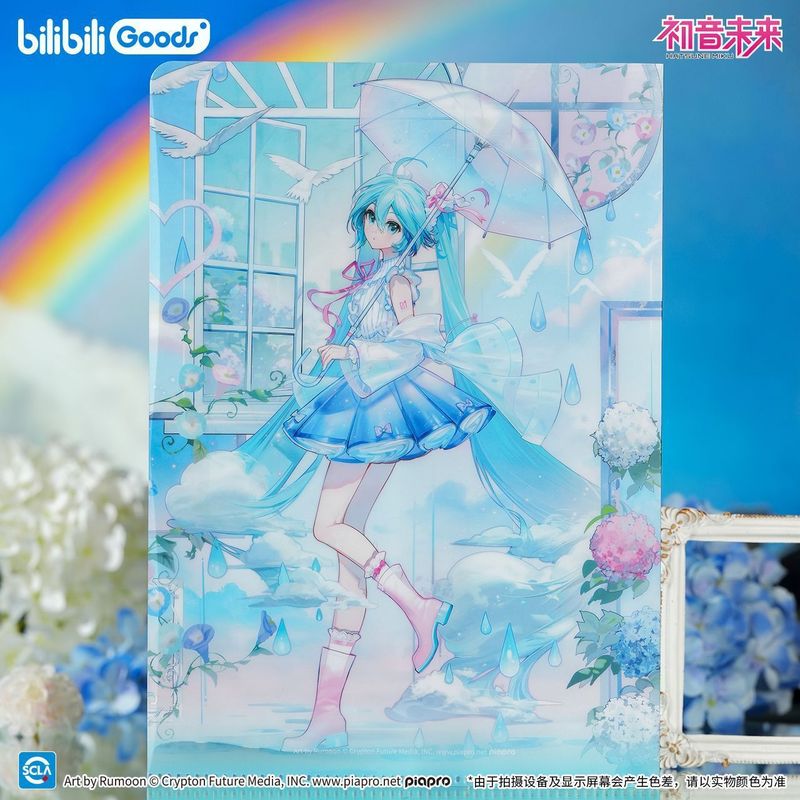 【正版】bilibiliGoods初音未来夏梦未来系列毛绒玩偶挂件徽章|undefined