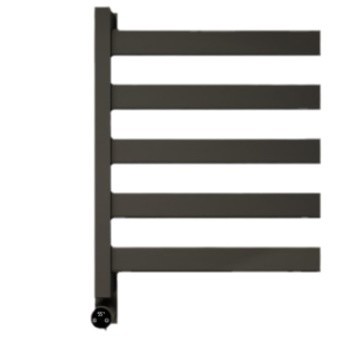 espacio transfronterizo aluminio inteligente toalla de calentamiento eléctrico calefacción de temperatura constante inodoro sin perforación estante giratorio de acero inoxidable