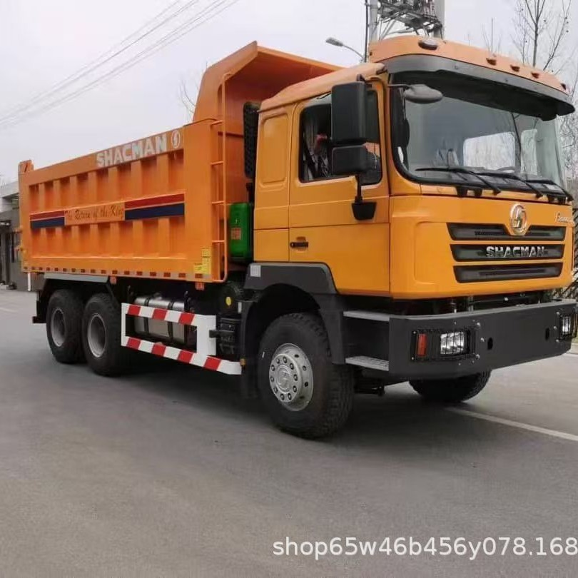 供应国三8*4精翻375马力自卸运输车 大箱板TX400马力潍柴发动机