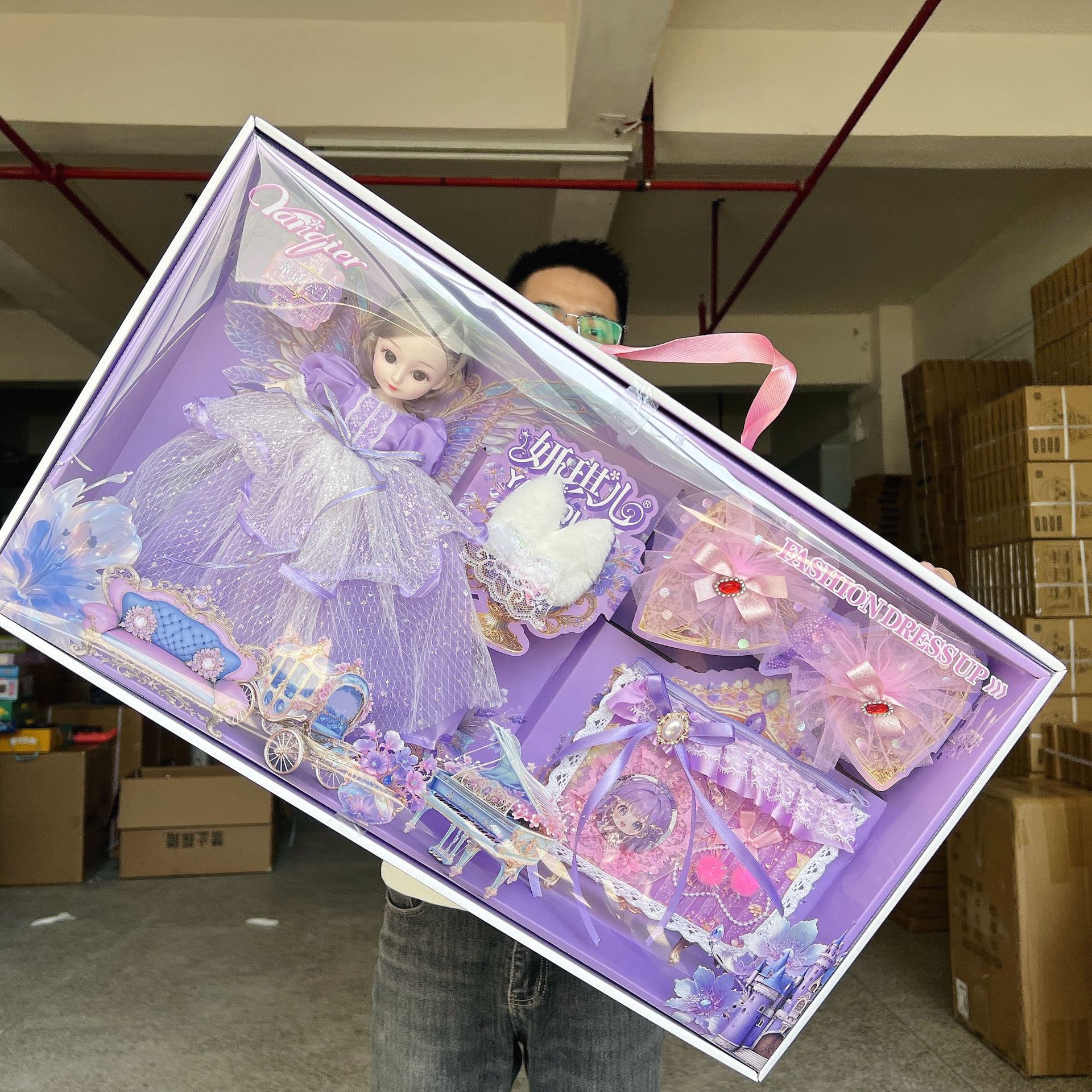 Barbie Doll Gift Box Set Girls Simulation Princess Play House Children's Toys New Year's Gift Agency