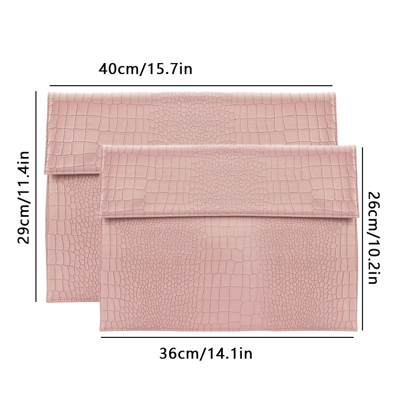 New Handheld Laptop Sleek Bag macbookair Business Leather Envelope Bag Horizontal Envelope Computer Bag
