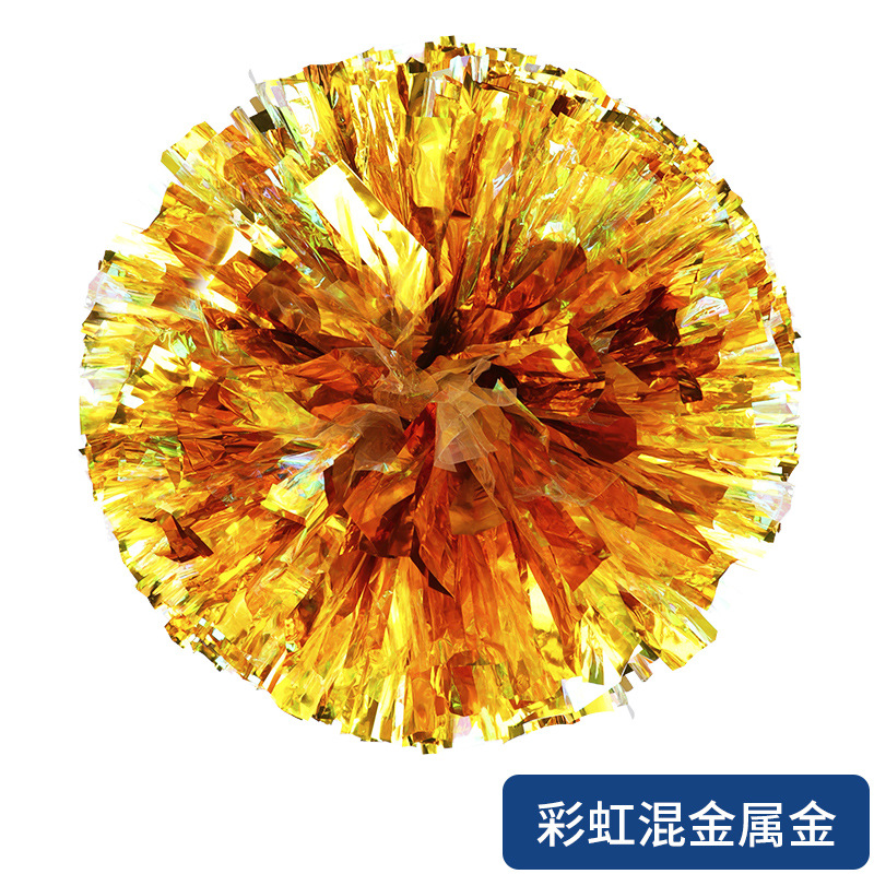 Porristas Bola de flores porristas mano flor mano sacudida flor danza rendimiento mano flor porristas flor bola de color rendimiento