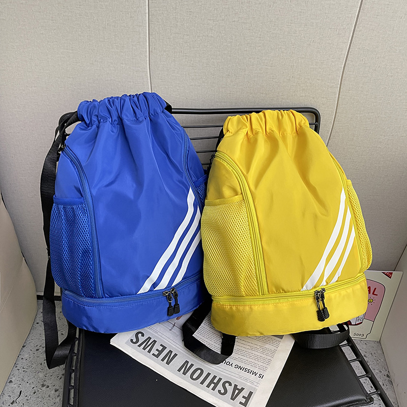 外国貿易運動独立靴倉庫の大容量は軽やかで、乾湿分離徒歩旅行リュックサックのバスケットボールのサッカーバッグです。|undefined