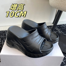 �߰�����ЬŮ2025��������10cm�ٴ����e�⴩�ɸ�ɳ�����¸�����