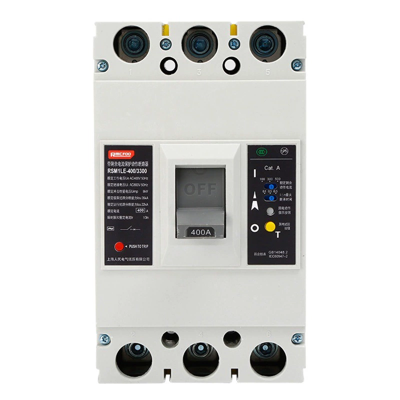 Большой переключатель трехфазный четырехпроводной протектор утечки CM1LE-250/4300 защита от утечки воздушного переключателя 200A225A