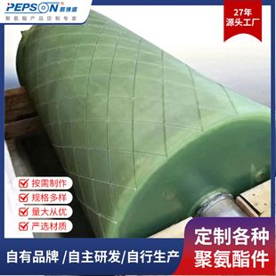 Customized Toughness, Good Elasticity and Wear-Resistant Pu Rubber-Coated Acid-Resistant and Alkali-Resistant Machine Rubber Roller Coated Stick Polyurethane Rubber-Coated