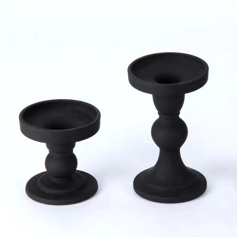 Mesa de lujo ligera con candelabro de vidrio, base de bandeja de cera de incienso, decoración de alto nivel, candelabro de fragancia ligera de lujo