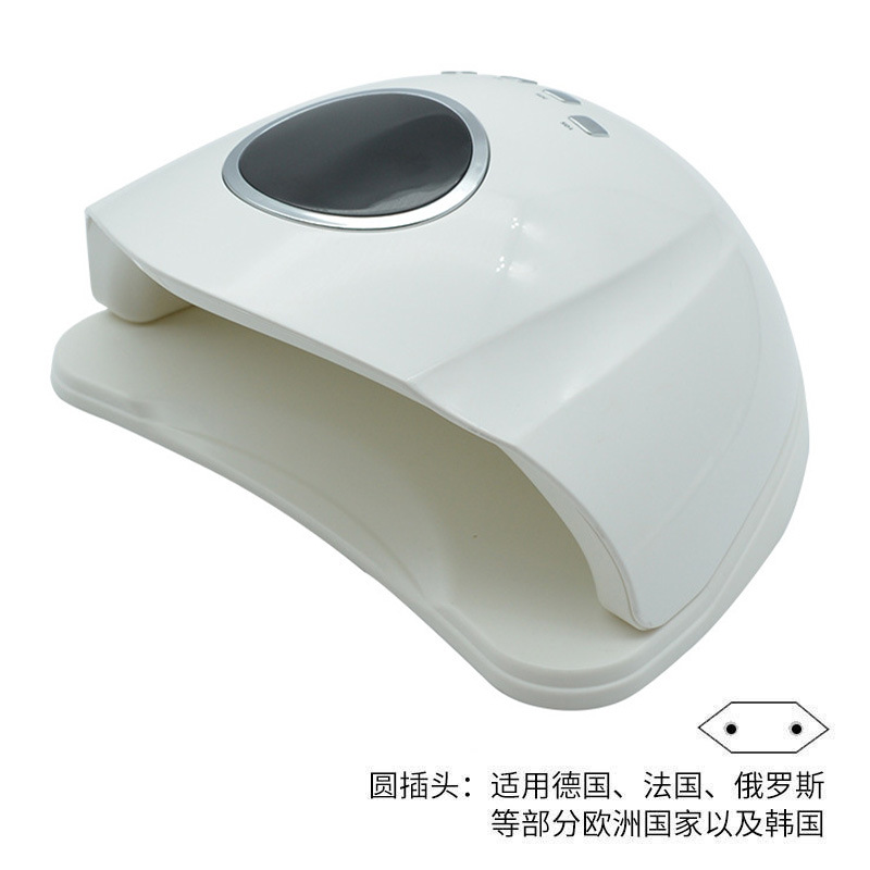 Lámpara de manicura transfronteriza de alta potencia de 180W, luz de fototerapia de manicura de inducción inteligente, lámpara UV de horneado especial para manicura