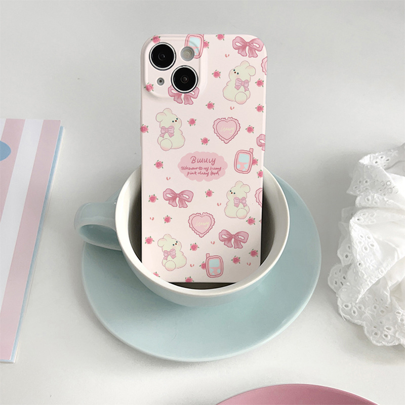 35g Weight iPhone Applicable Brands Phone Cases Classification Feilin Material Heart Shape, Bow Knot Pattern Cute, Sweet Style Feilin Heart Shape Bow Knot Cute Sweet Phone Cases Phone Accessories 14