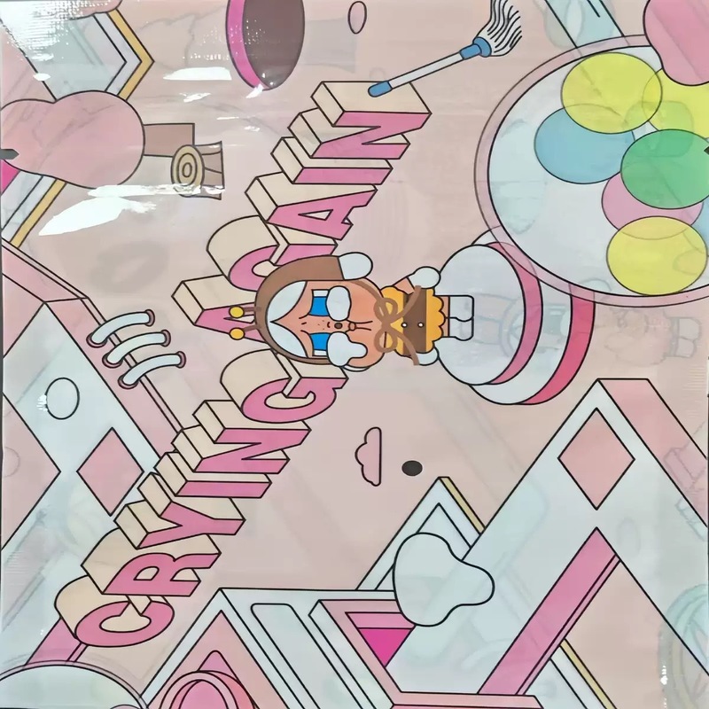 笑脸史迪仔盲袋空袋子哭娃 crybaby 娃三岁哇酷酷毛绒玩具包装袋|undefined