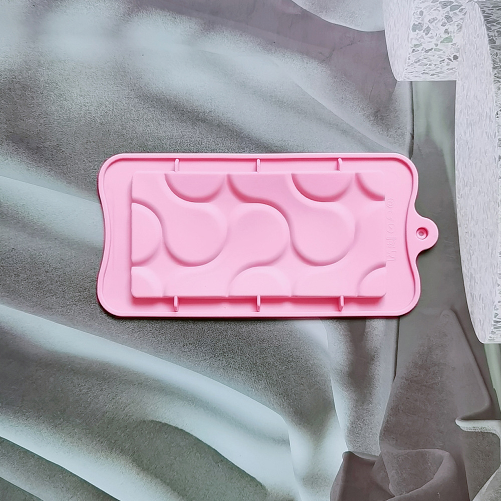 126 galletas de chocolate molde de silicona molde de postre pastel de cocina horneador Ma Green