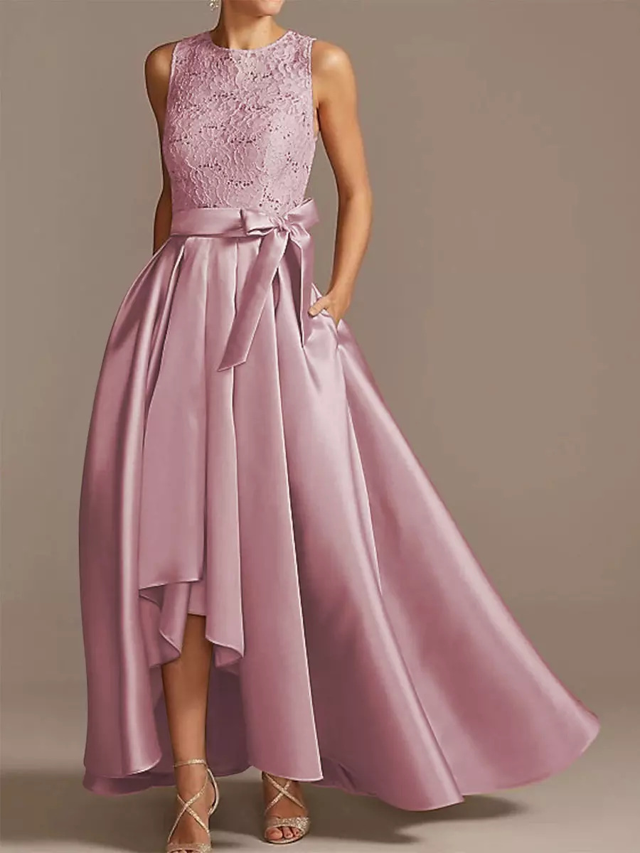 ​​"Versatile Lace Sleeveless Dress - Elegant Banquet & Everyday Wear In 12 Colors (XS-XXXL) | Floral Embroidery & Breathable Lining"​​_ecoleips.com
