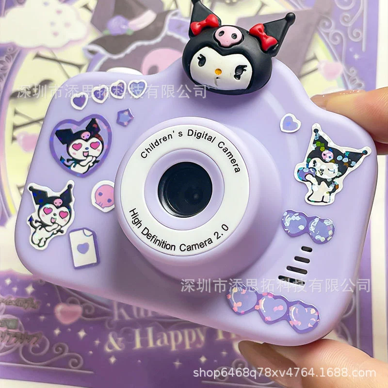 Фиолетовая маленькая камера, цифровая игрушка, birthday gift