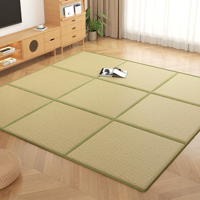 Non-Slip Crawling Mat Bedroom Bed – Car Carpet - t2-qinglan-xiaxu-smooth-and-burr-free-easy-to-store-two-compartments-60x120cm-no-gifts