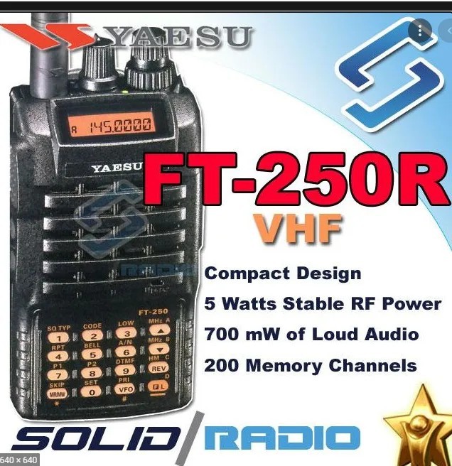 YAESU Baezhou FT-250R/E FM walkie-talkie VHF FM transponder VHF factory wholesale
