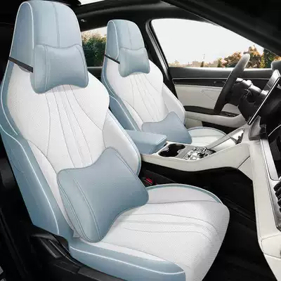 Cover All-Inclusive Dmi/Ev Intelligent Driving | Modelə uyğun (Original) oturacaq örtükləri - arctic-blue-deluxe-edition-remarks-model-year-rear-half-package