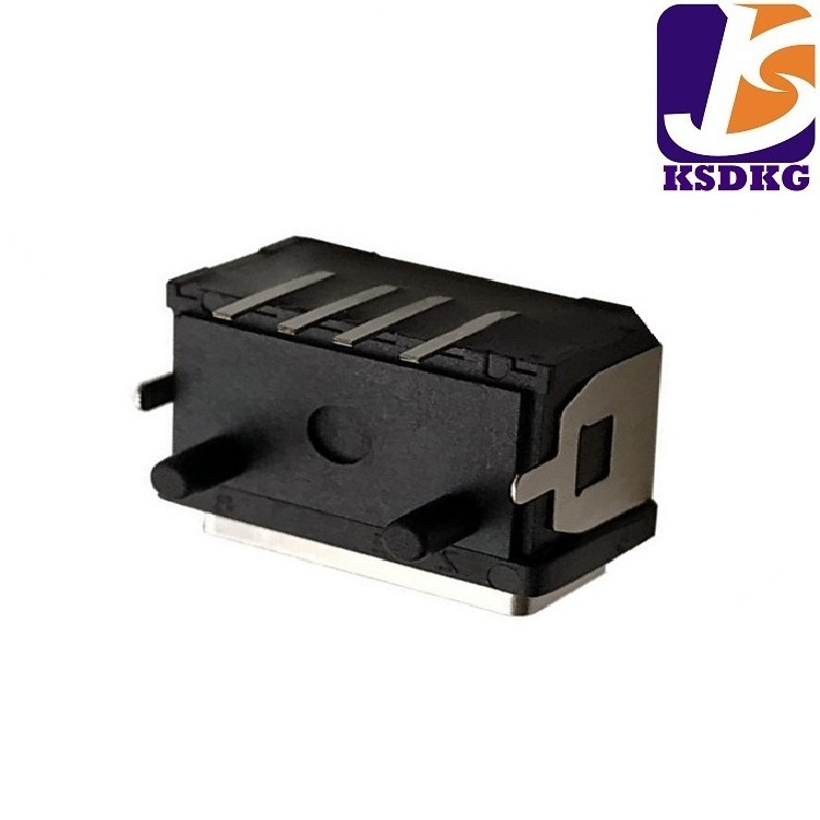 USB防水母座卧式 立式沉板 正向电路 板上型防水 等级IPX8定位柱