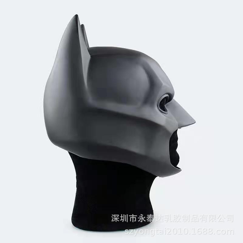 バットマンヘッドカバーpvcマスクコスプレ暗黒騎士台頭正義連盟舞踏会パーティー道具