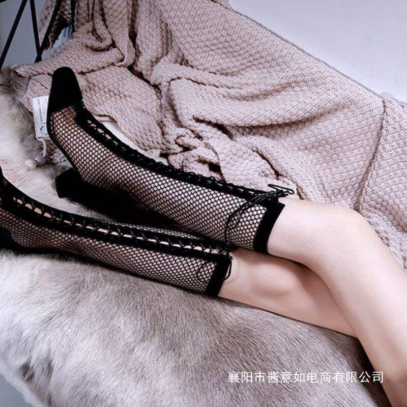 Long Boots for Women, Slim Cool Boots, Medium Heel, Thick Heel, Short Boots for Women, Spring, Autumn and Summer High Heels, New Women's Shoes, Trendy
