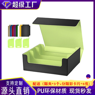 Amazon Hot Sale Large Capacity Magnetic Suction Three Row Card Box Maggie Card Card Film Hard Card Brick Storage Card Box