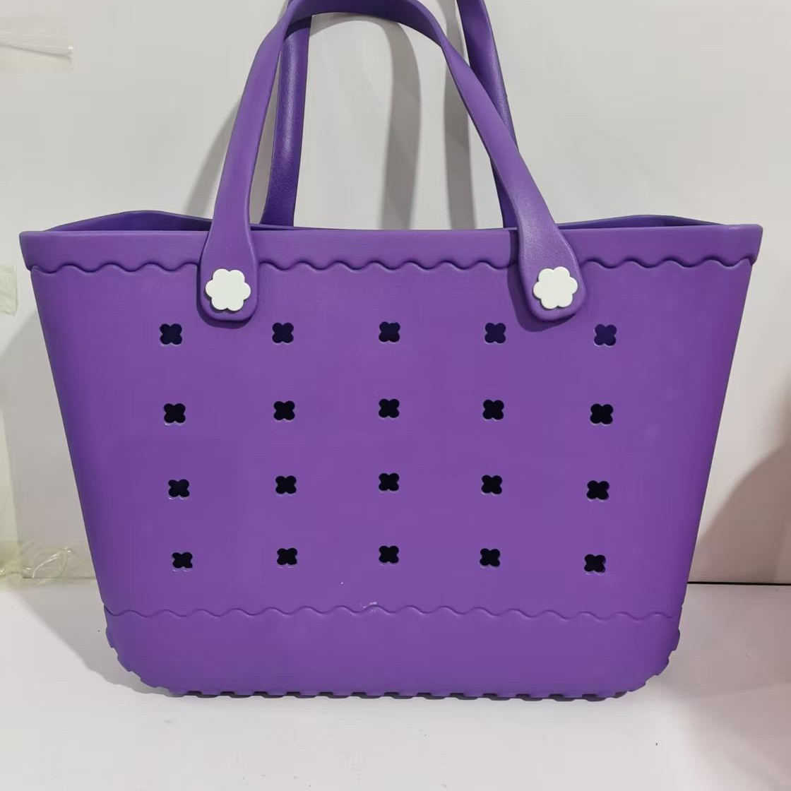Fabricante personalizado Eva bolsa de playa bolsa de agujero bolsa de almacenamiento al aire libre bolsa de gran tamaño bolsa de mujer