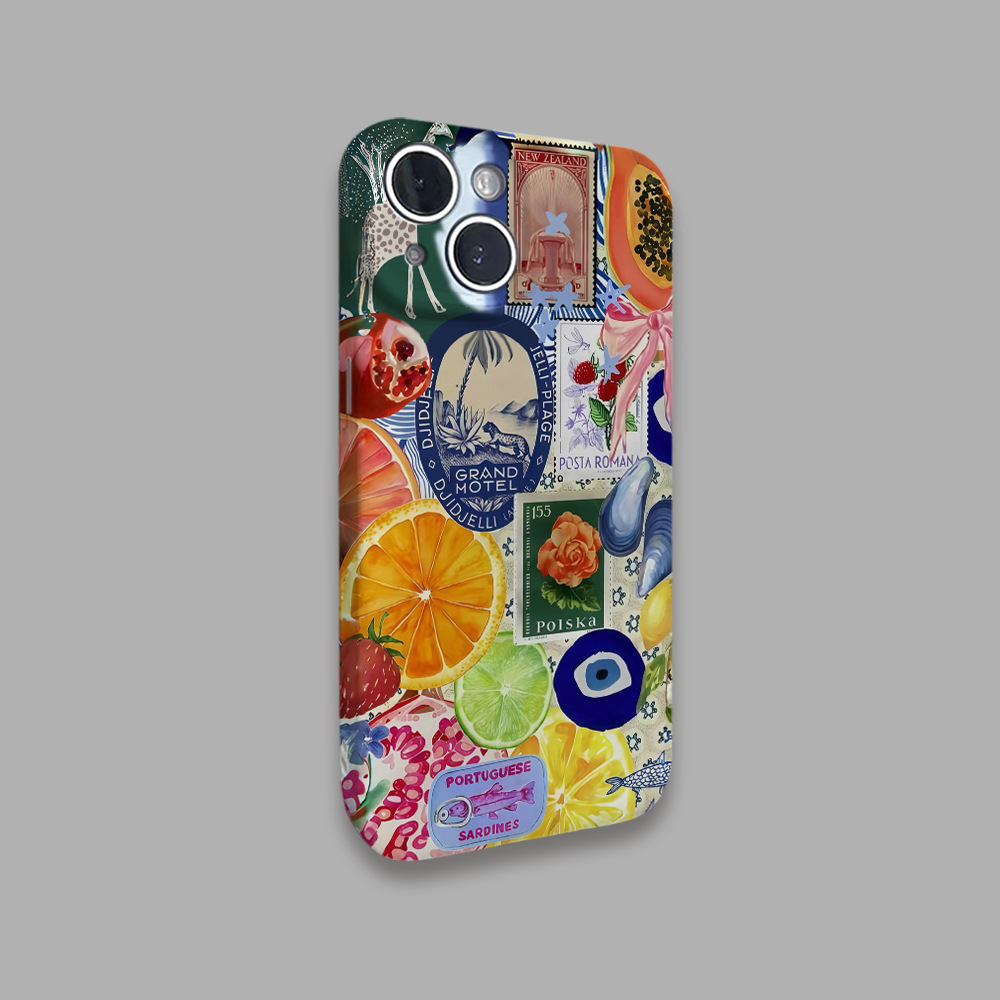 35g Weight iPhone Applicable Brands Phone Cases Classification Feilin Material Fruit Pattern Simple Style Style Feilin Fruit Simple Style Phone Cases Phone Accessories 8