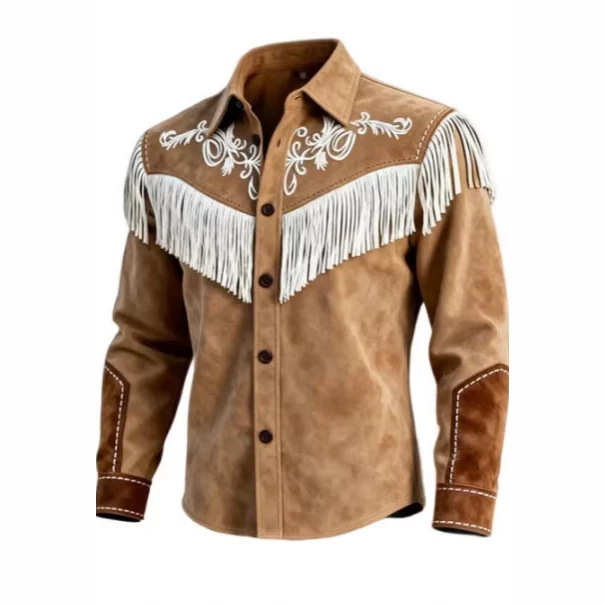 K Small Niche Design Tassel Jacket With Retro Temperament And Fashionable Top_viptrois.com