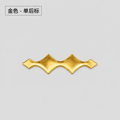 7/Bao 5 Cloisonné Enamel Car | Car logo - gold-back-mark