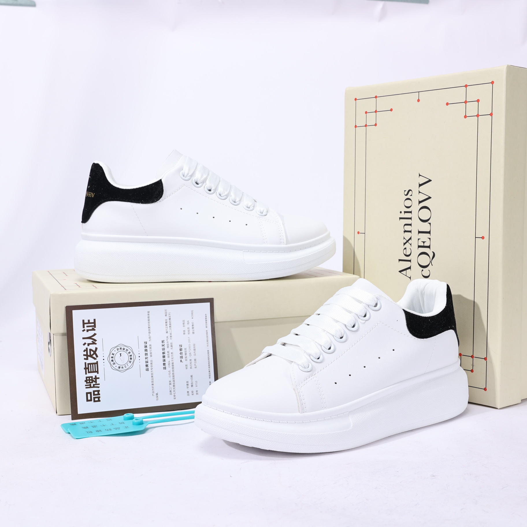 Xuan maikun zapatos blancos versión alta altura aumento plataforma zapatos pareja clásica casual todos a juego zapatos de hombre y mujer al por mayor