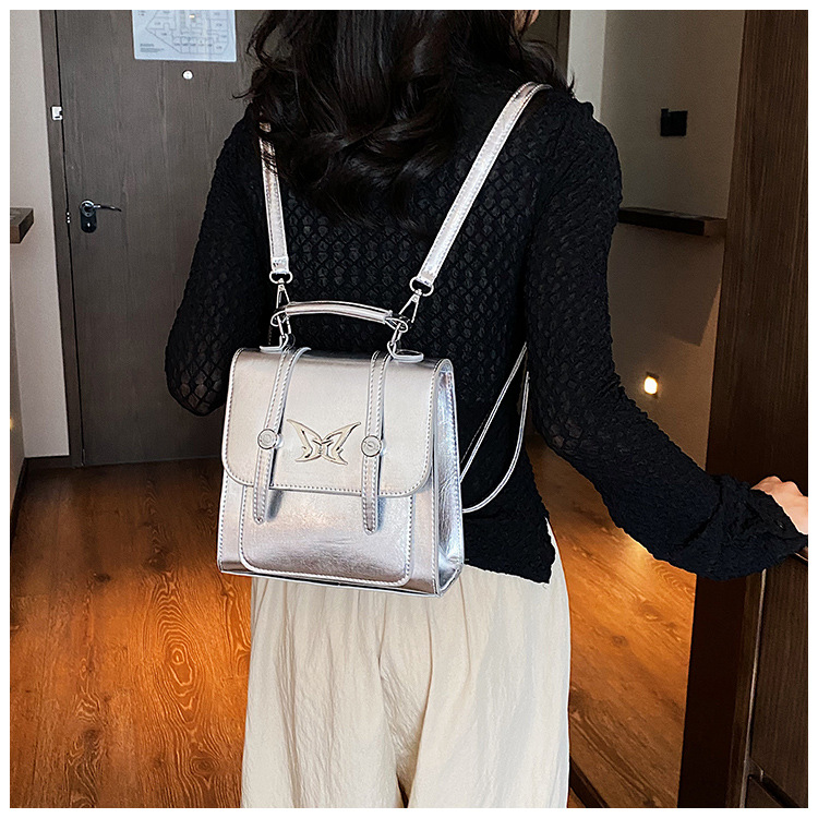 2023 Nuova borsa da donna di vendita calda Farfalla Hardware in metallo bianco Zaino a tracolla singola Borsa da donna Spicy Girl Millennium 2KY_voghion.com