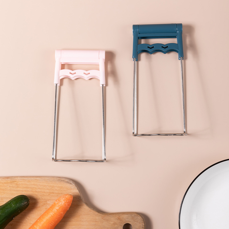 Anti-scalding Clip Plate Gripper Bowl Clip Household Kitchen Artifact Steaming Clip Plate Retractor Anti-slip Steamer Lifting