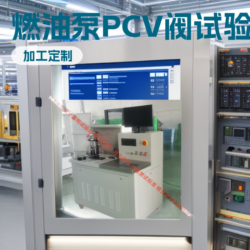 Inspection of the fuel pump solenoid valve燃油泵PCV阀试验台