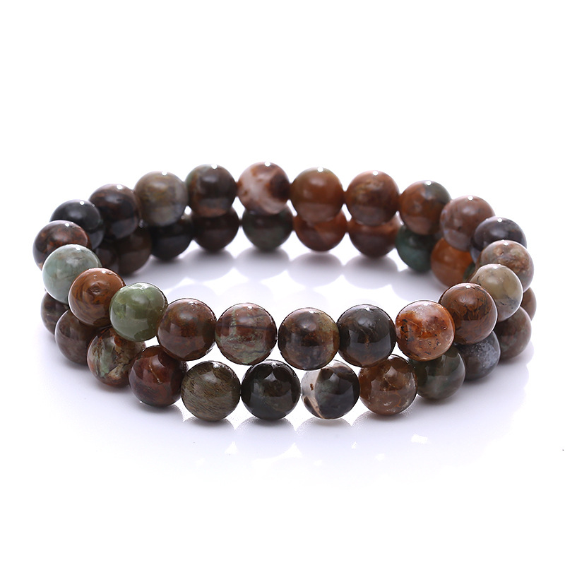28g Weight Bracelets Classification Simple Style Geometric Natural Stone Bracelets 1 Piece