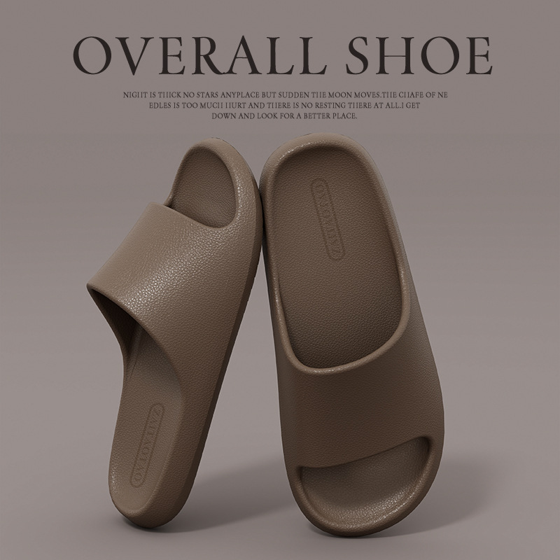 피혁 바나나 보트 다크 브라운