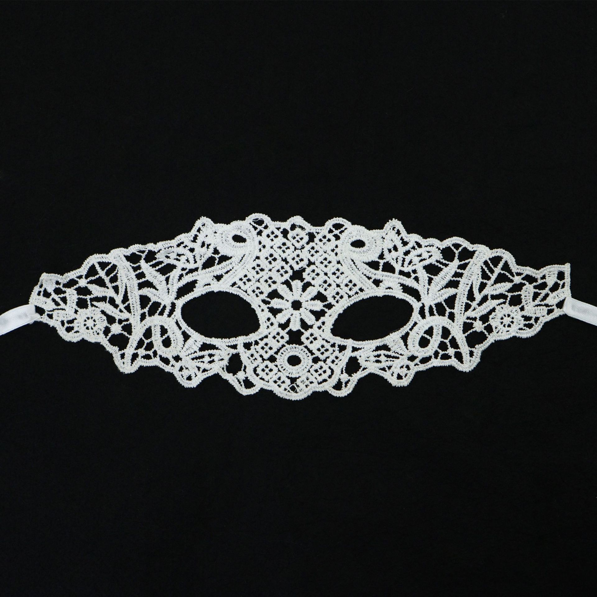 Carnaval máscara de encaje de venta transfronteriza máscara de maquillaje de fiesta de baile máscara de encaje amorfa máscara TK
