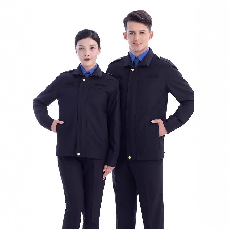 现货城市市物业服男女春秋管季春秋夹克服装城市工作服制服