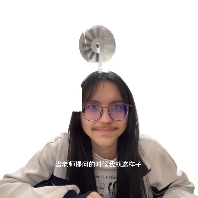 小红书大脑加载中发夹创意搞怪抽象边夹高颜值发卡亚克力可旋转|undefined