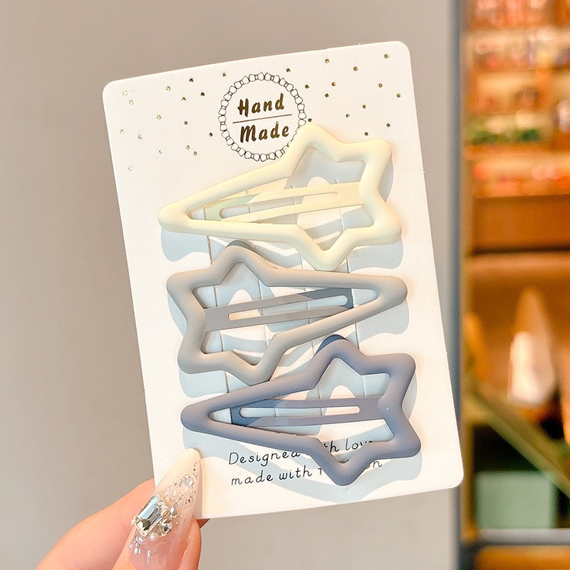 Coreano frisa cabello rotura BB clips tocado clips de cabello frontal lateral clips de cabello detrás de la cabeza clips de cabello