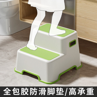 Children's Footstool Baby Toilet Stool Footstool Handwashing Step Kids Footstool Standing Stool Small Bench Chair