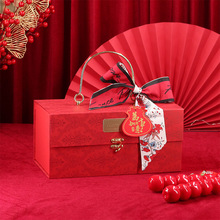 年货伴手礼礼盒新年礼品盒高级感包装盒轻奢春节礼物盒小批量定制