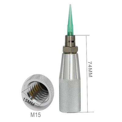 Silicone Sleeve M15 M21 – Yapışqan paylayıcı adapterlər - m15-long-needle