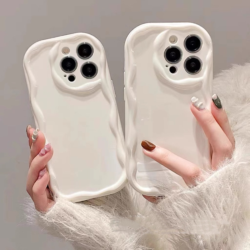 Cream Texture Suitable for Oppo Reno16 New Phone Case A60 Material Factory Direct Sale Realme14 Transparent Case Cream Texture Suitable for Oppo Reno16 New Phone Case A60 Material Factory Direct Sale Realme14 Transparent Case