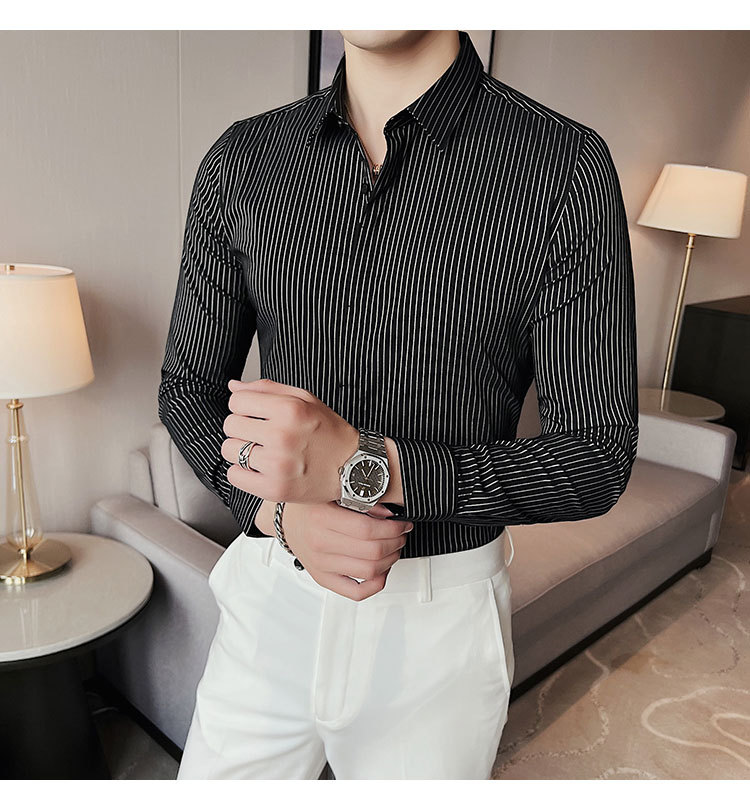 A6174 820K ÁO SƠ MI NAM HANTDU DÁNG ÔM BODY GỢI CẢM SEXY PHONG CÁCH HÀN QUỐC THỜI TRANG NAM G03 SẢN PHẨM MỚI