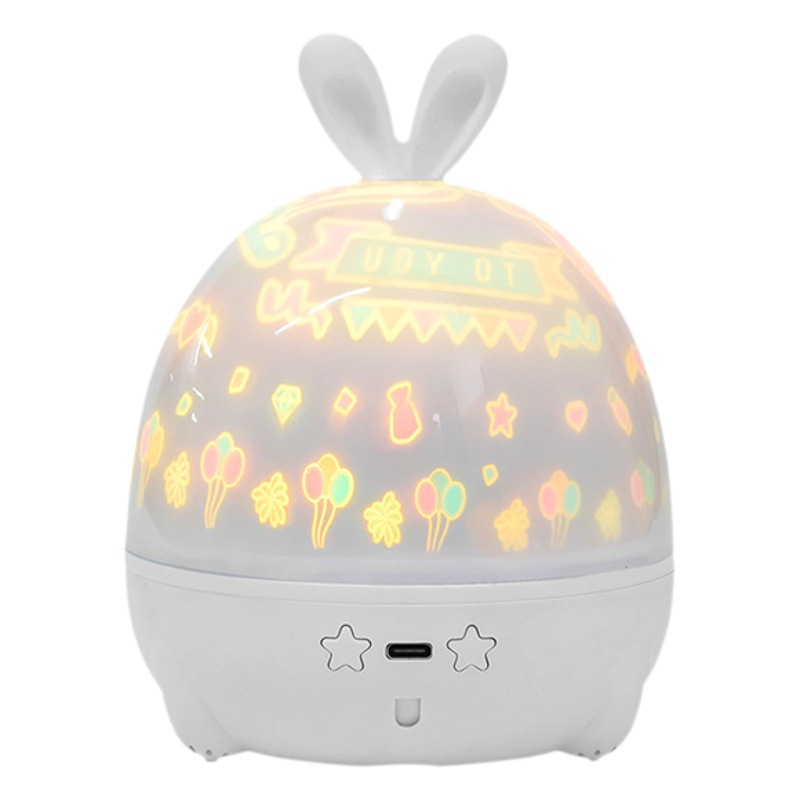 Proyector de luz estrellada juguete para niños luz nocturna sueño romántico caja de música atmósfera lámpara de proyección luminosa Amazon