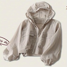 T 72752 Light Hooded Sun Jacket �����Bñ���� �羳�W��