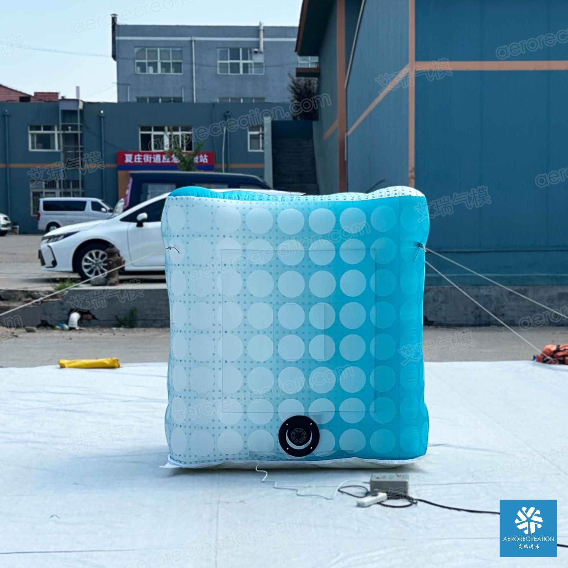 【厂家直销  批量发货】高1.52m深1.06m DesignB字母充气气模卡通