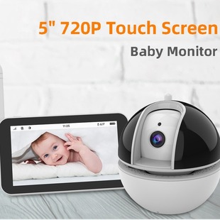 Baby monitor baby monitor baby monitor 5 inch HD baby surveillance camera cross-border explosions