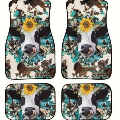 wear-resistant, easy to maintain, non-slip – Avtomobil döşəmə paspasları - 1-138-pattern-18-3344cmtwo-piece-set