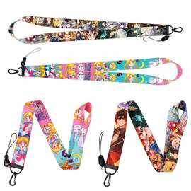 动漫少女原神手游手机挂绳多色系长款不勒脖脖绳多功能结实配件