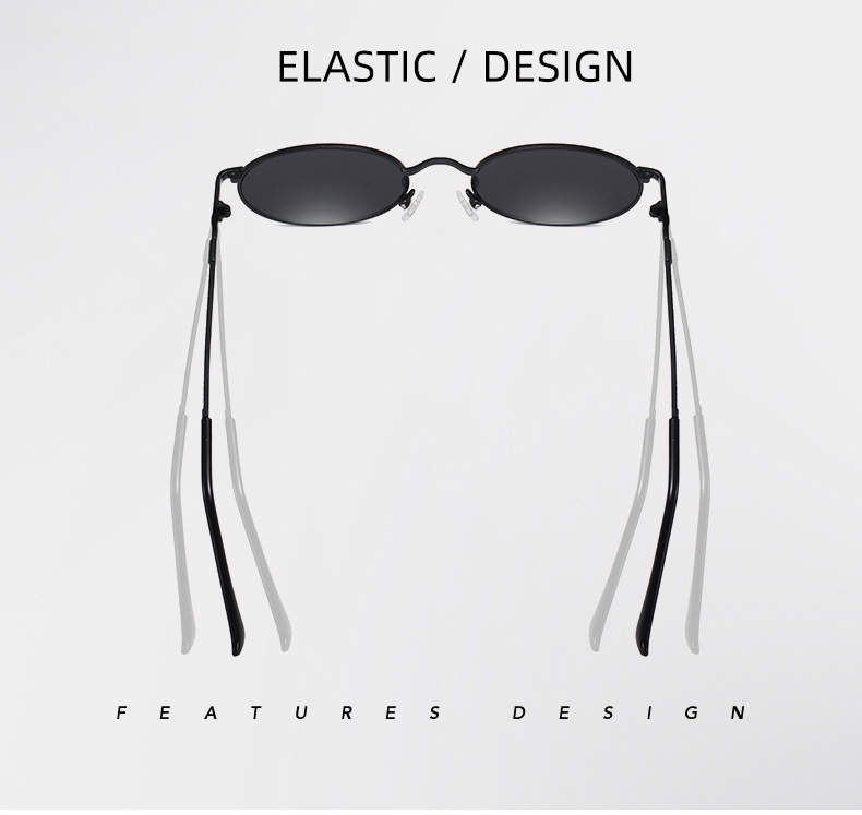65g Weight Full Frame Glasses Structure Sunglasses Classification Ac, UV400 Protection Lens Material Oval Frame Glasses Style Outdoor, Travel, Fishing Occasion Solid Color Pattern All Seasons Season Unisex Gender Oval Design Retro, Vintage Style, Sweet Style Retro Vintage Style Sweet Solid Color Ac UV400 Protection Oval Frame Oval Full Frame Women's Sunglasses 3